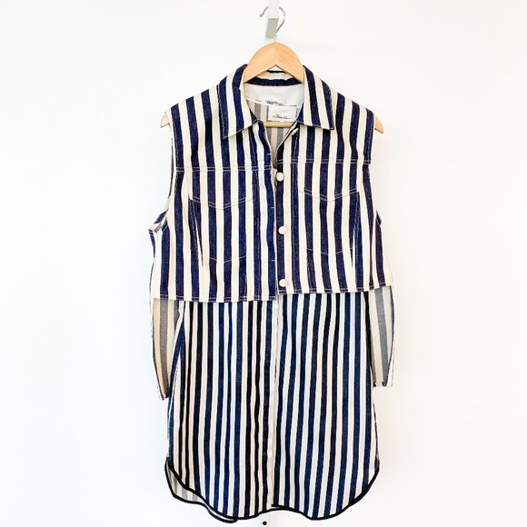 3.1 Phillip Lim Dresses & Skirts - 3.1 Phillip Lim Stripe Vest & Shift Dress